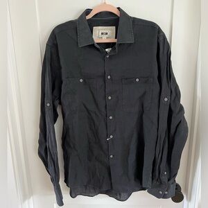 NWT Jospeh Abboud 100% linen button down shirt